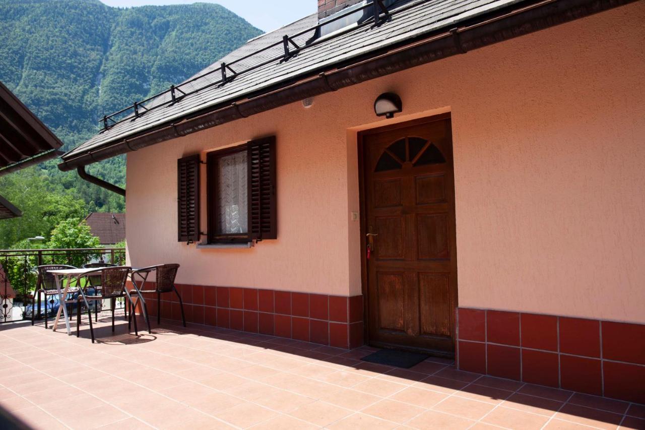 Apartma Lesjak 1 Bovec Bagian luar foto